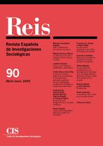 REIS. Revista Española de Investigaciones Sociológicas núm. 90