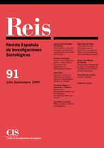REIS. Revista Española de Investigaciones Sociológicas núm. 91