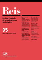 REIS. Revista Española de Investigaciones Sociológicas núm. 95