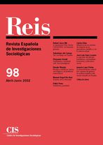 REIS. Revista Española de Investigaciones Sociológicas núm. 98