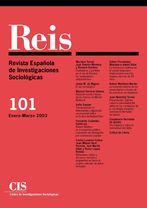 REIS. Revista Española de Investigaciones Sociológicas núm. 101