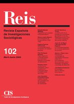 REIS. Revista Española de Investigaciones Sociológicas núm. 102