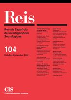 REIS. Revista Española de Investigaciones Sociológicas núm. 104