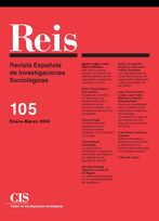 REIS. Revista Española de Investigaciones Sociológicas núm. 105