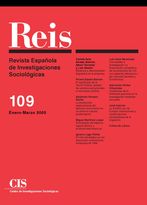 REIS. Revista Española de Investigaciones Sociológicas núm. 109