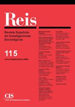 REIS. Revista Española de Investigaciones Sociológicas núm. 115
