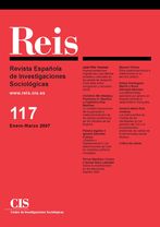 REIS. Revista Española de Investigaciones Sociológicas núm. 117