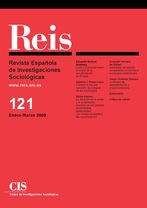 REIS. Revista Española de Investigaciones Sociológicas núm. 121