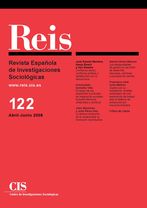 REIS. Revista Española de Investigaciones Sociológicas núm. 122
