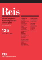 REIS. Revista Española de Investigaciones Sociológicas núm. 125