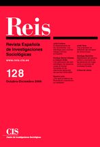 REIS. Revista Española de Investigaciones Sociológicas núm. 128