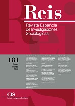 REIS. Revista Española de Investigaciones Sociológicas. núm. 181