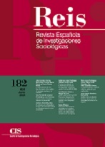 REIS. Revista Española de Investigaciones Sociológicas. núm. 182