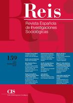 REIS. Revista Española de Investigaciones Sociológicas. núm. 159