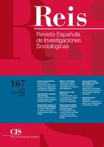 REIS. Revista Española de Investigaciones Sociológicas. núm. 167