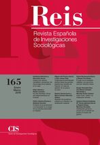 REIS. Revista Española de Investigaciones Sociológicas. núm. 165